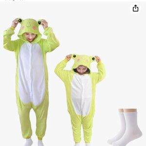 Green Frog Onesie for Men
